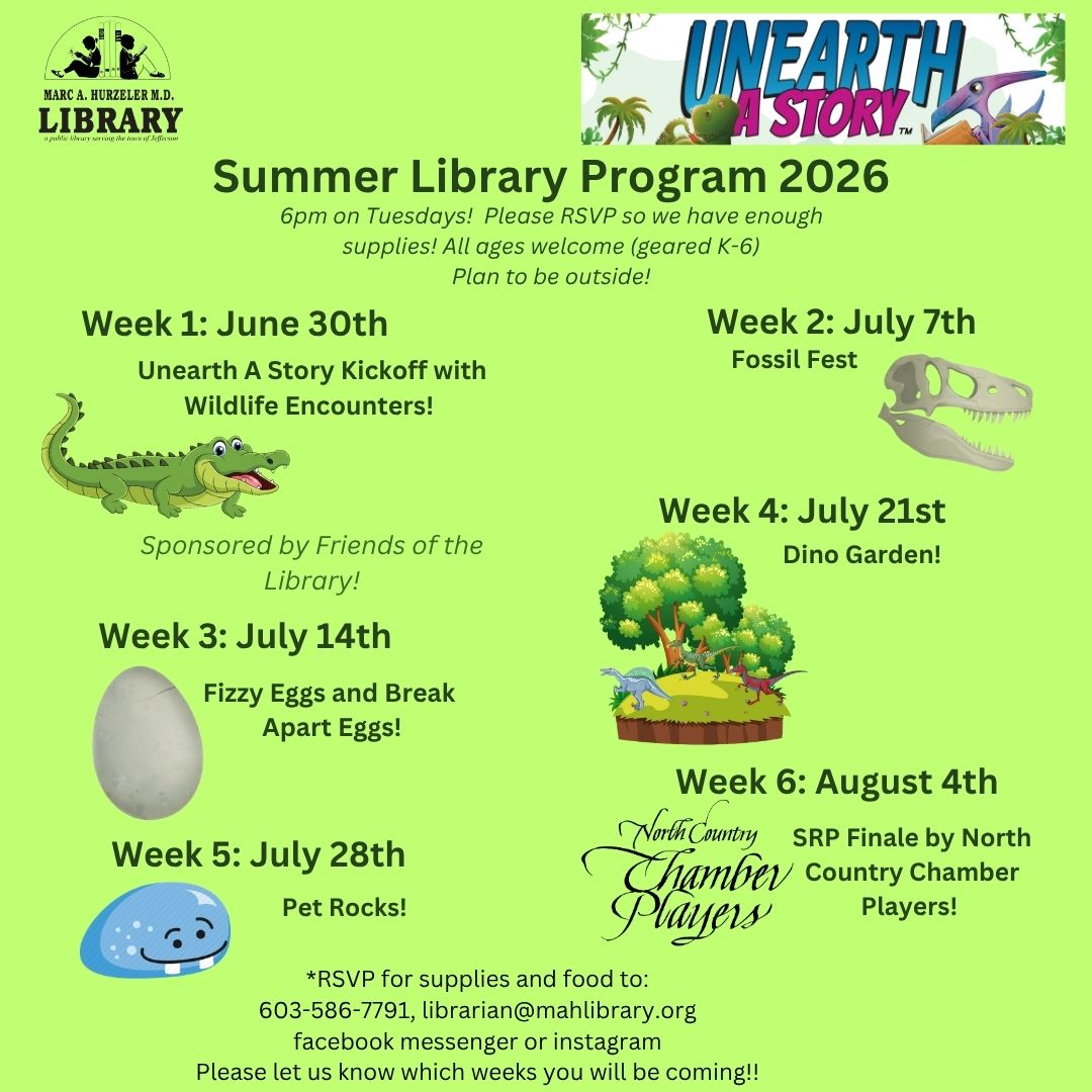 summer reading program week 1 2026